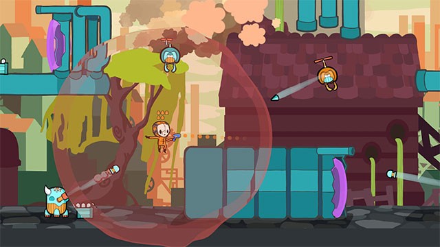 Hiệu ứng quay chậm giúp bạn tránh làn đạn kẻ thù và thay đổi chiến thuật linh hoạt