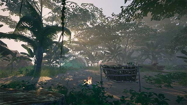 Thu thập tài nguyên để xây dựng một khu trại hoàn hảo