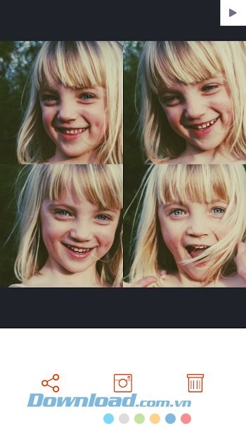 Tạo ảnh ghép đơn giản với Retrica