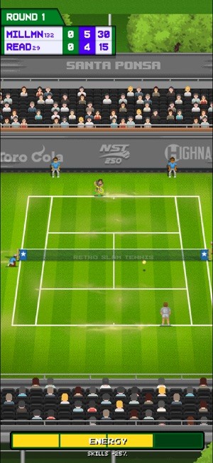 Retro Slam Tennis cho bạn xây dựng sự nghiệp quần vợt chuyên nghiệp của riêng mình