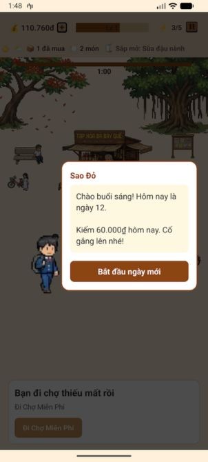 Thực hiện yêu cầu để tăng cấp