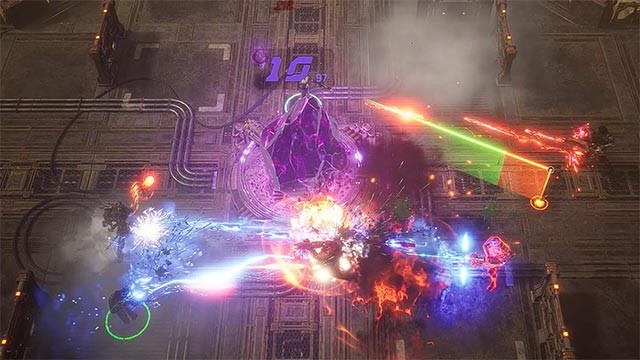 Cuộc chiến trong Return Alive được chơi ở góc nhìn top-down trực quan