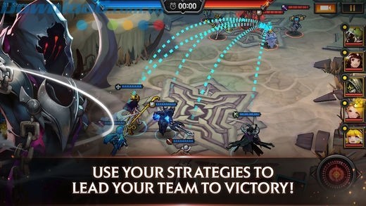 Vận dụng chiến thuật của bạn để dẫn dắt toàn đội đi tới chiến thắng