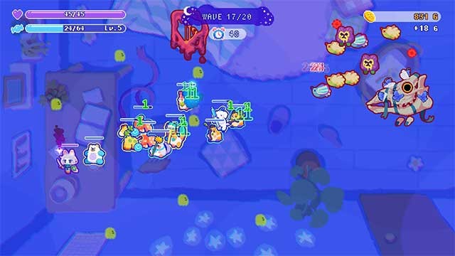 Mỗi nhân vật có sức mạnh và kỹ năng chiến đấu riêng