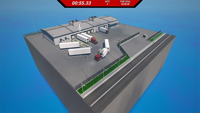 Reverse Problem là game mô phỏng lái xe và đỗ xe trên hòn đảo diorama thu nhỏ