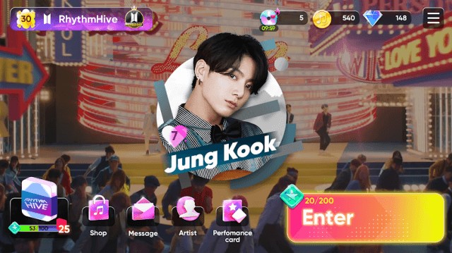 Chơi game cùng các nhóm nhạc thần tượng TXT và BTS