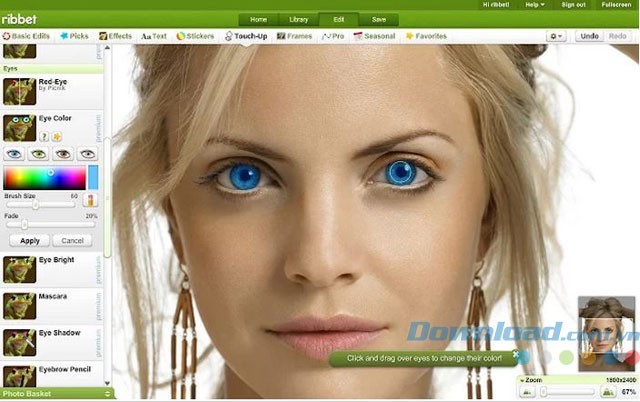 Chỉnh sửa ảnh chân dung