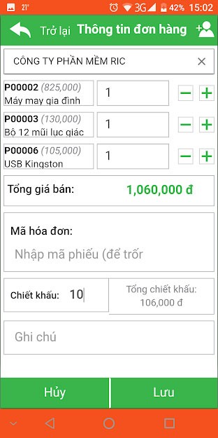 Quản lý bán hàng