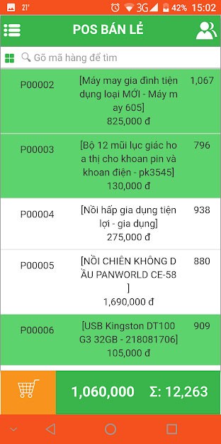 Phần mềm bán hàng