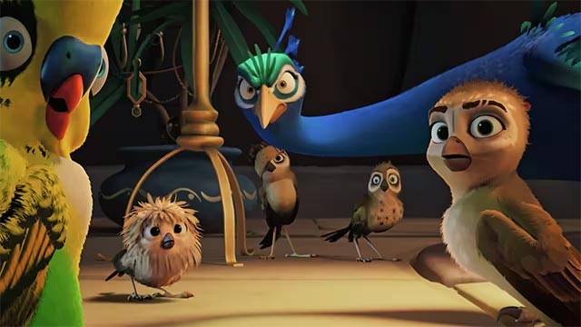 Richard the Stork and the Mystery of the Great Jewel tiếp tục chuyến phiêu lưu của chú vẹt Richard và những người bạn mới