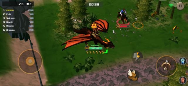 Cưỡi các loài thú khác nhau, bao gồm cả rồng hùng mạnh đi chiến đấu