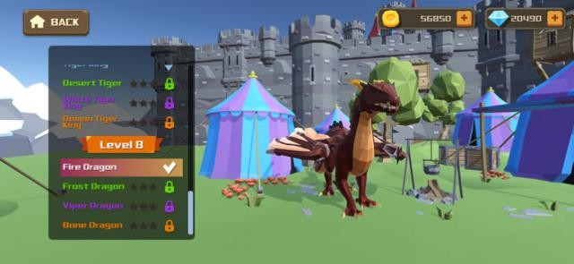 Mở khóa rất nhiều loại thú cưỡi khác nhau