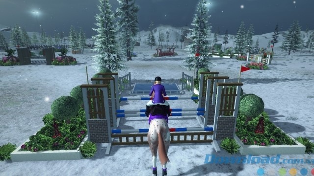 Ngắm nhìn đồ họa đẹp mắt trong game cưỡi ngựa Riding Club Championships cho Mac và máy tính