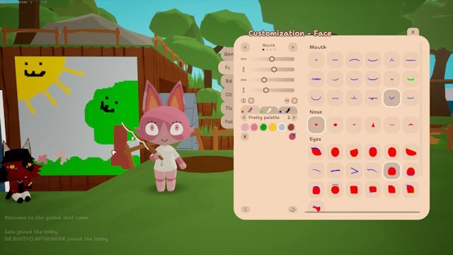 Tùy chỉnh nhân vật theo ý thích