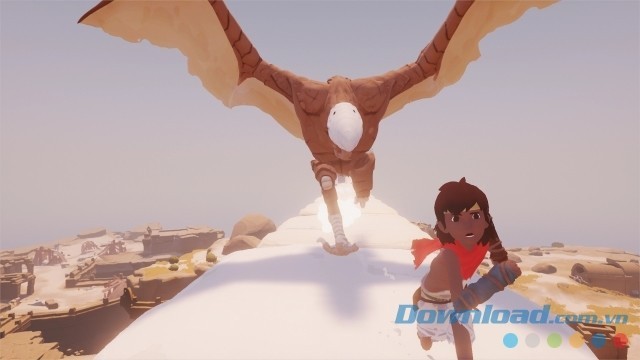 Né tránh con chim khổng lồ xuất hiện trong game phiêu lưu mới RiME cho máy tính