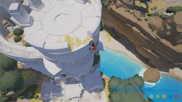 Điều khiển nhân vật leo trèo trong game phiêu lưu mới RiME cho máy tính