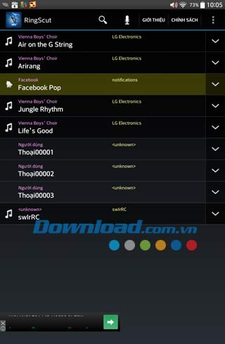 RingScut cho Android