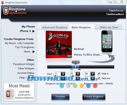 Ringtone Expressions