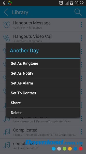 Ringtone Maker Mp3 Editor với giao diện cài đặt nhạc chuông làm