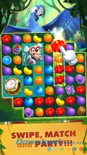 Rio: Match 3 Party cho iOS gameplay