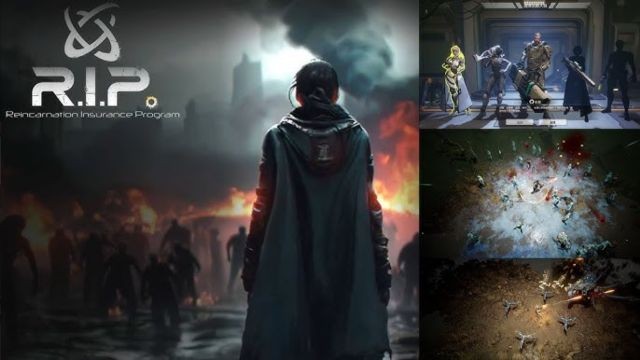 RIP - Reincarnation Insurance Program lai giữa Diablo và Vampire Survivors