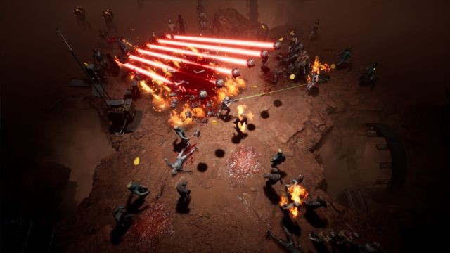 Lối chơi tập trung vào bắn súng sinh tồn diệt zombie và thu thập tài nguyên