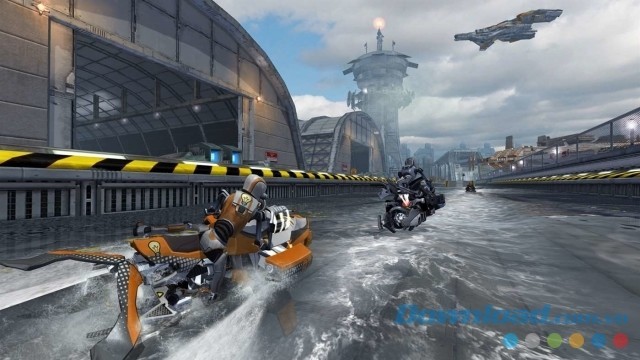 Điều khiển chiếc xuồng máy trong game đua tốc độ Riptide GP Renegade cho Windows 10 và Xbox One