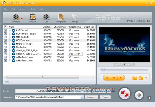 RipToo Video Converter