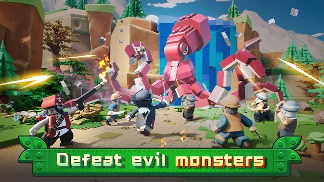 Đánh bại quái vật kẻ thù