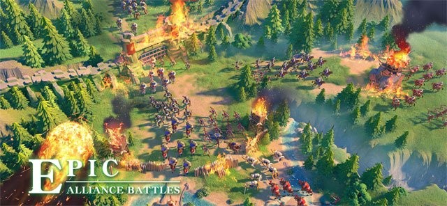 Tham gia các cuộc chiến liên minh sử thi