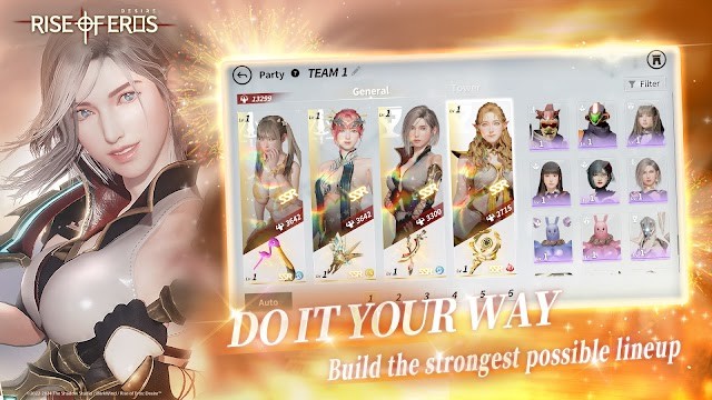 Xây dựng đội hình mạnh mẽ theo cách riêng của bạn