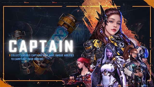 Chọn 1 người đội trưởng xứng đáng để bắt đầu cuộc chiến tranh không gian quy mô khủng