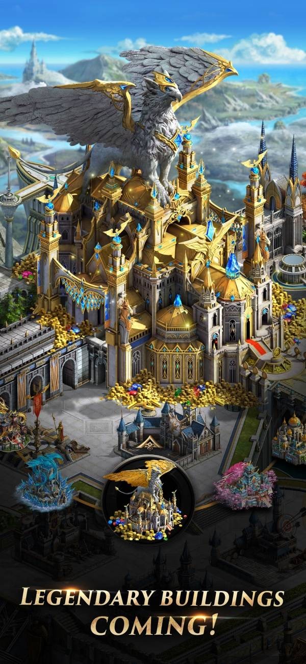 Rise of the Kings cho iOS có nhiều tòa nhà tuyệt đẹp