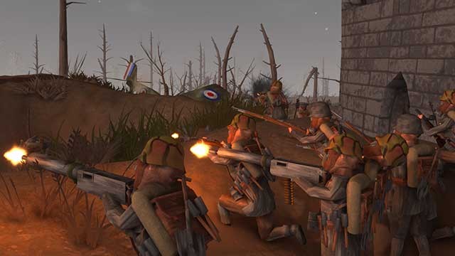 Mô phỏng lại các trận chiến WW1 theo các hài hước