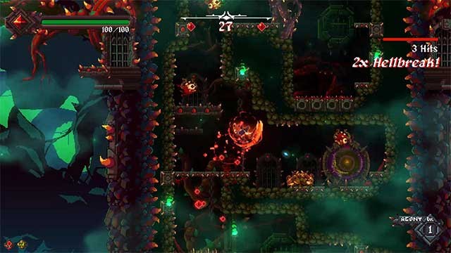 Rising Hell là game đi cảnh đặc sắc phong cách gothic đen tối