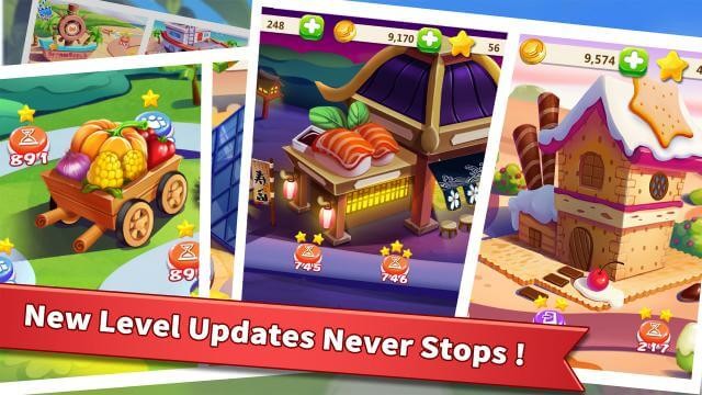 Rising Super Chef là game nấu ăn có hơn 1000 level thú vị cho bạn trải nghiệm