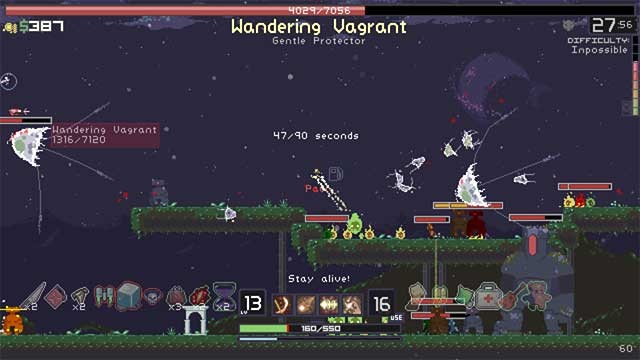 Risk of Rain là game hành động đặc sắc kết hợp với yếu tố Roguelike