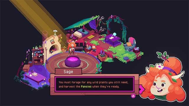 Trao đổi với các nhân vật để lấy những nguyên liệu có giá trị