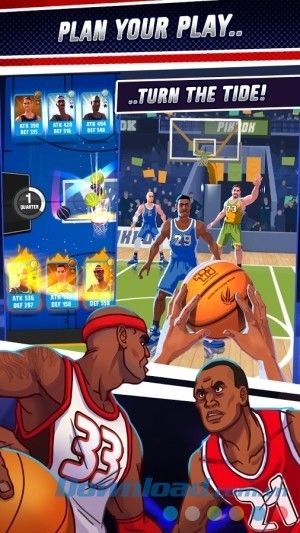 Rival Stars Basketball cho Android lập kế hoạch chiến đấu