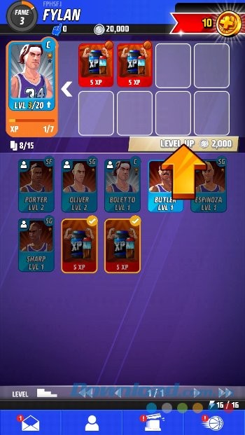 Nâng cấp thẻ bài