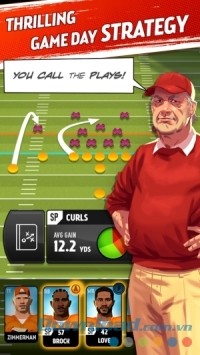 Rival Stars College Football cho Android có tính chiến thuật cao