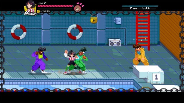 River City Girls nổi bật với phần đồ họa và gameplay cực chất