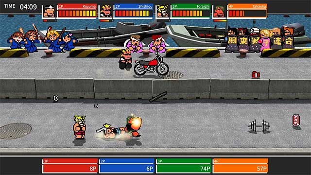 Trải nghiệm những pha chiến đấu dữ dội