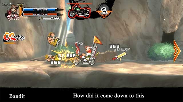 Cưỡi moto Xích Thố và nghiền nát đối thủ