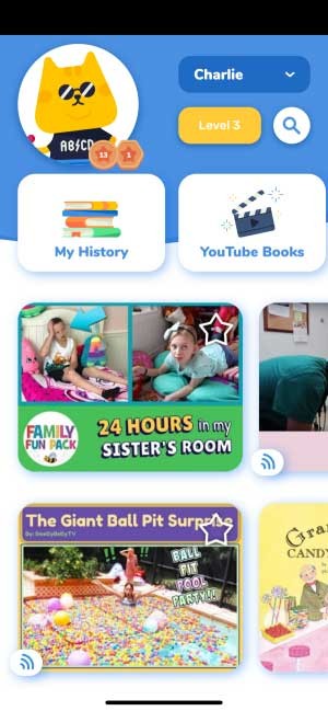 Rivet là ứng dụng rèn luyện kỹ năng đọc sách của trẻ em