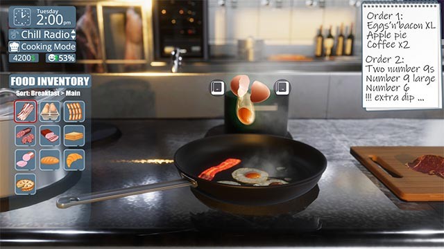 Nấu ăn và phục vụ nhanh chóng để làm hài lòng thực khách và kiếm tiền tip