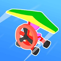 Road Glider Android 1.0.21: Game Đua Tàu Bay Vui Nhộn