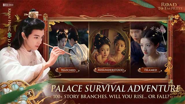 Road to Empress là game nhập vai pha trộn yếu tố cung đấu - sinh tồn