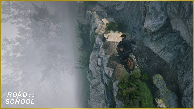 Bất kỳ sai lầm nào trong Road to School game đều phải trả giá rất đắt