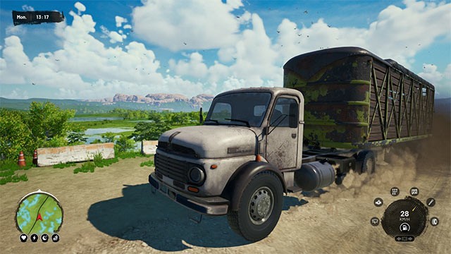Trải nghiệm cuộc sống của tài xế xe tải đường dài trong game Road Truckers: New Beginning